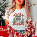 Christmas Movies Shirt, Family Matching Christmas Shirt, Christmas Movie Junkie Tee, Xmas Movie Teestyle{n002}3 Hoodie,...