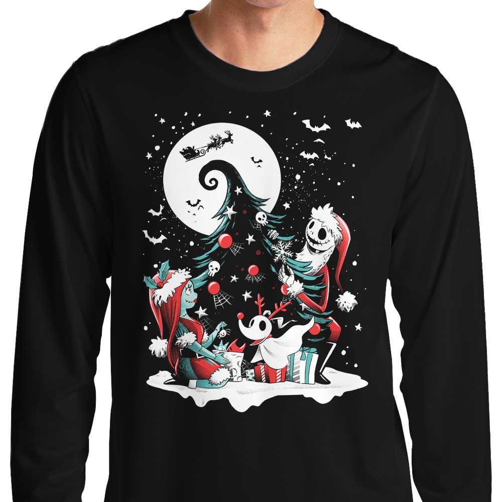 Christmas Nightmare - Long Sleeve T-Shirt Hoodie, Sweatshirt | CiraTrend.com (Image 1)