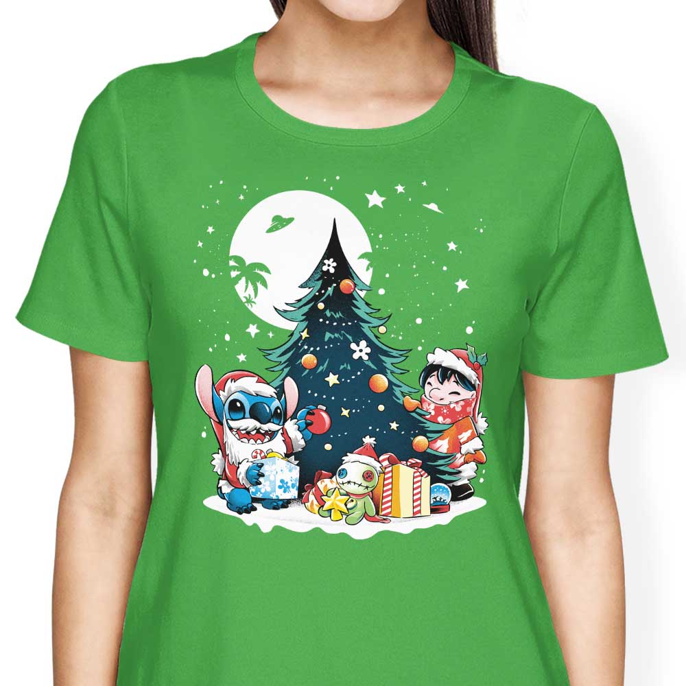 Christmas Ohana - Women's Apparel T-Shirts, Hoodie, Sweatshirt | CiraTrend.com (Image 5)