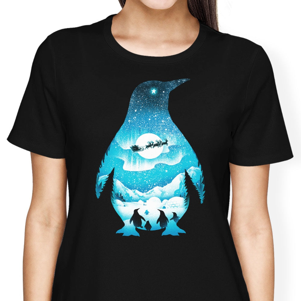 Christmas Penguin - Women's Apparel T-Shirts, Hoodie, Sweatshirt | CiraTrend.com (Image 1)