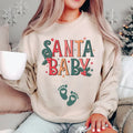 Christmas Pregnancy Announcement Sweatshirt,Pregnancy Announcement Shirt,Christmas Pregnancy Shirt,Christmas Maternity...