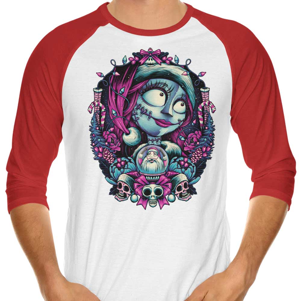 Christmas Ragdoll - 3/4 Sleeve Raglan T-Shirt Hoodie, Sweatshirt | CiraTrend.com (Image 3)