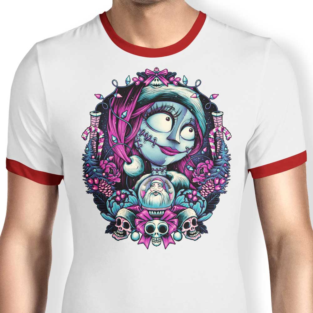 Christmas Ragdoll - Ringer T-Shirt Hoodie, Sweatshirt | CiraTrend.com (Image 3)