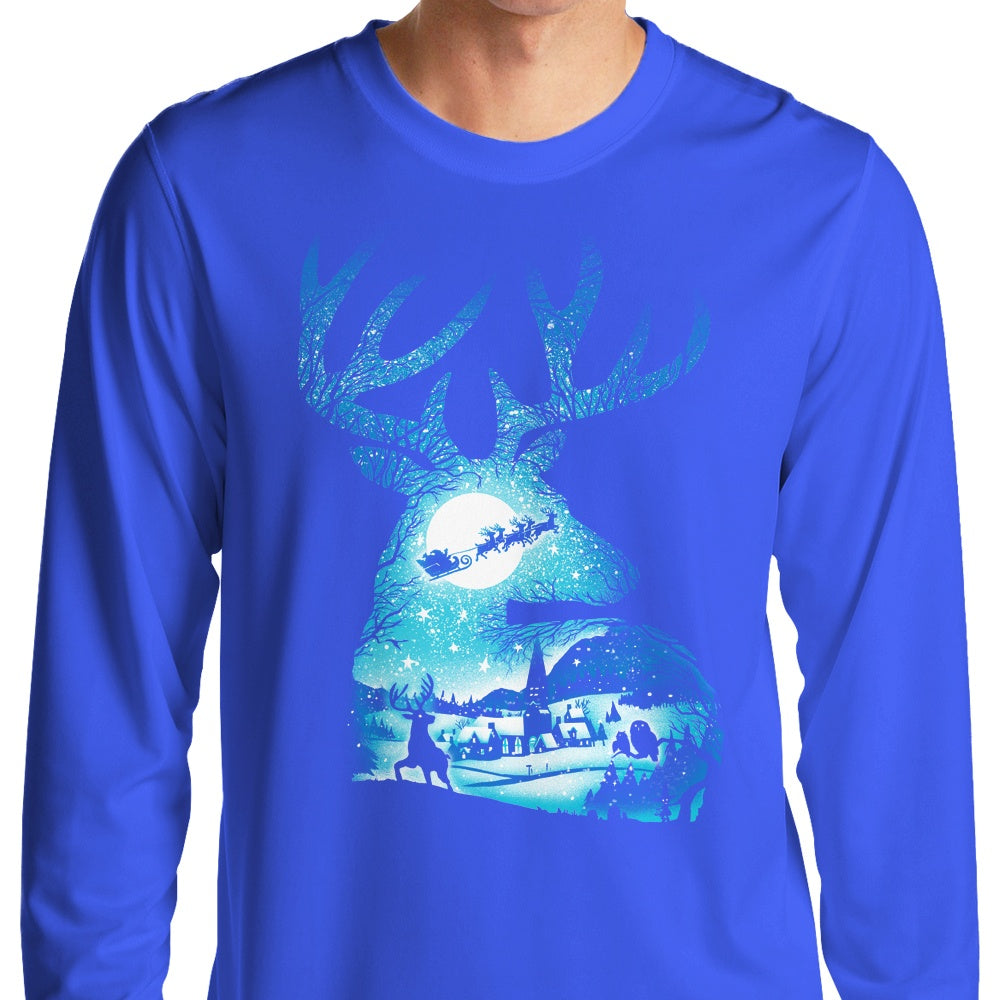 Christmas Reindeer - Long Sleeve T-Shirt Hoodie, Sweatshirt | CiraTrend.com (Image 4)