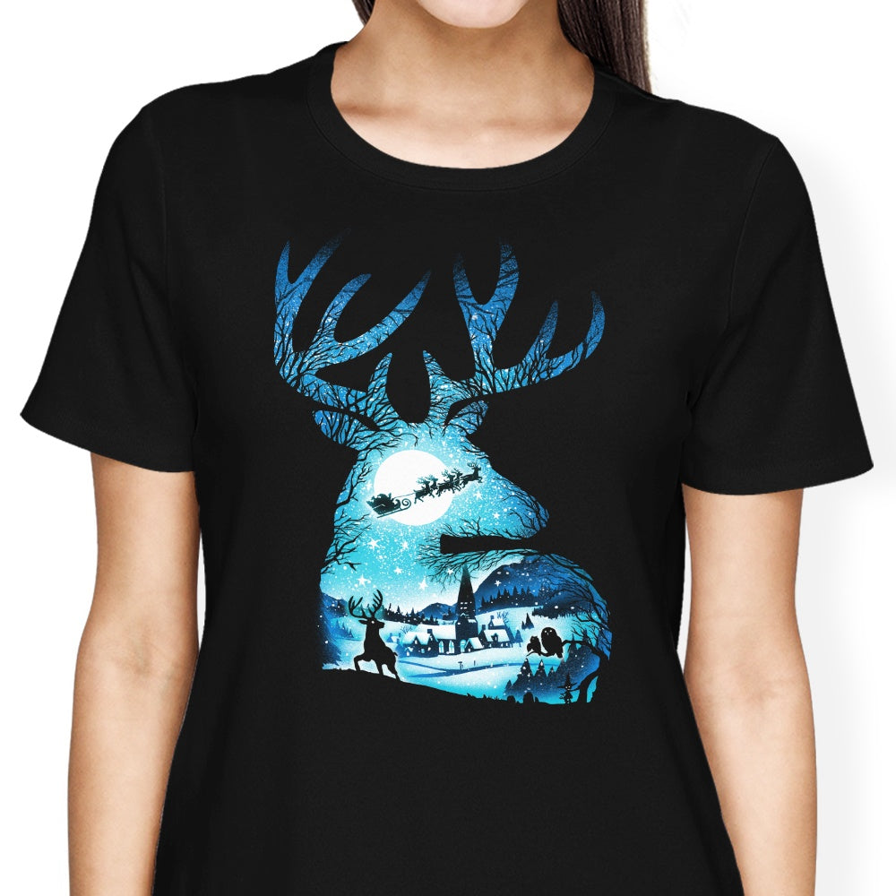 Christmas Reindeer - Women's Apparel T-Shirts, Hoodie, Sweatshirt | CiraTrend.com (Image 1)