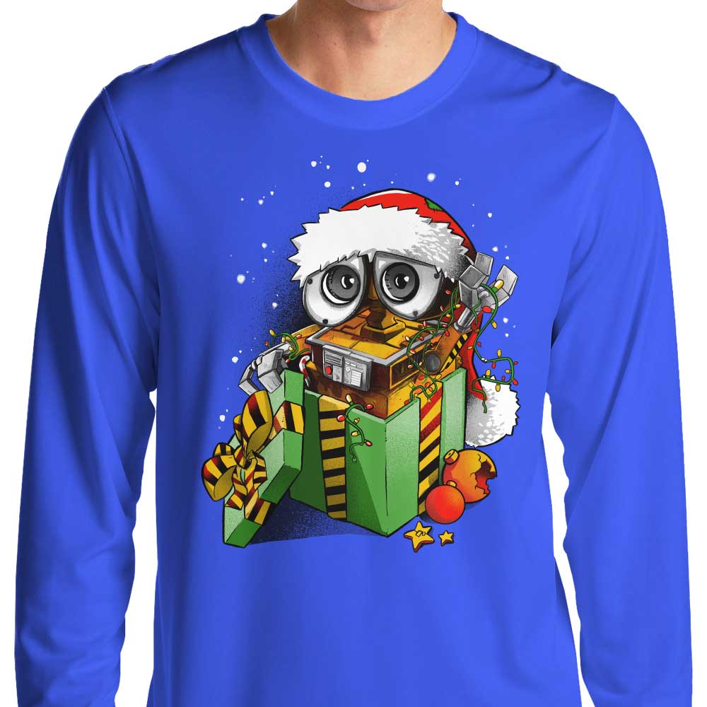 Christmas Robot - Long Sleeve T-Shirt Hoodie, Sweatshirt | CiraTrend.com (Image 1)