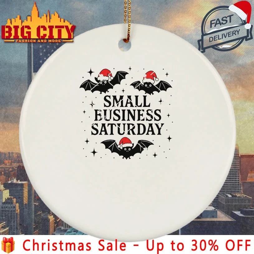 Christmas Santa Bat Small Business Saturday shirt