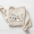 Christmas Silly Goose Sweatshirt, Silly Goose University Sweater, Christmas Goose Shirt, Silly Goose Crewneck For...