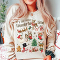 Christmas Sweatshirt, It's the most Christmas Shirt, Vintage Christmas doodles Shirt, Santa Retro Christmas, Winter...