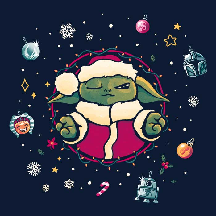 Christmas Tree Meditation - Hoodie T-Shirts, Sweatshirt | CiraTrend.com (Image 2)