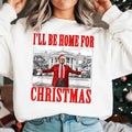 Christmas Trump sweatshirt, I'll Be Home for Christmassweatshirt Christmas Republican sweatshirt, Political Christmas...