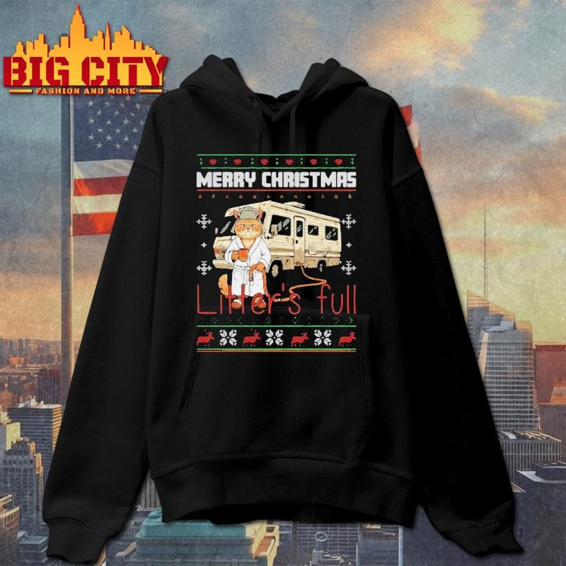 Christmas Vacation Parody Cat Litters Full National Lampoons Shirt