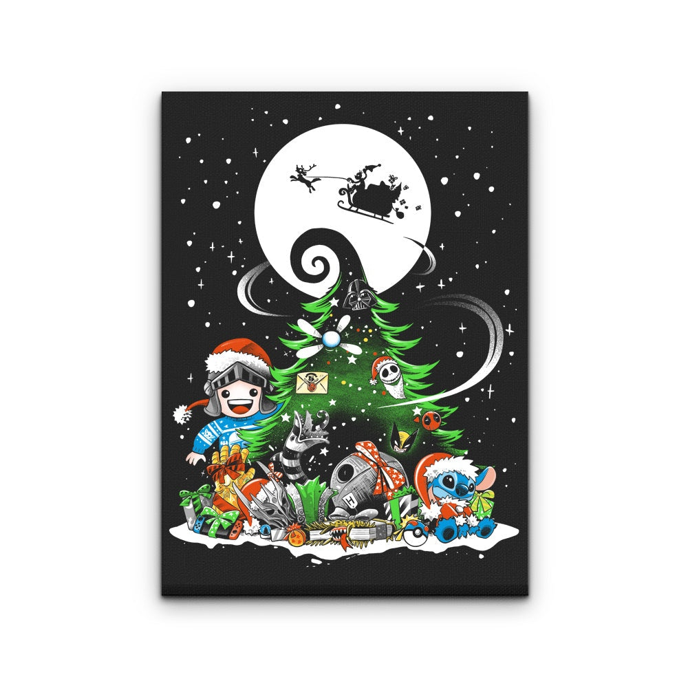 Christmas With Teerion - Canvas Print T-Shirts, Hoodie, Sweatshirt | CiraTrend.com (Image 1)