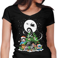 Christmas With Teerion - Women's V-Neck T-Shirts, Hoodie, Sweatshirt | CiraTrend.com (Image 1)