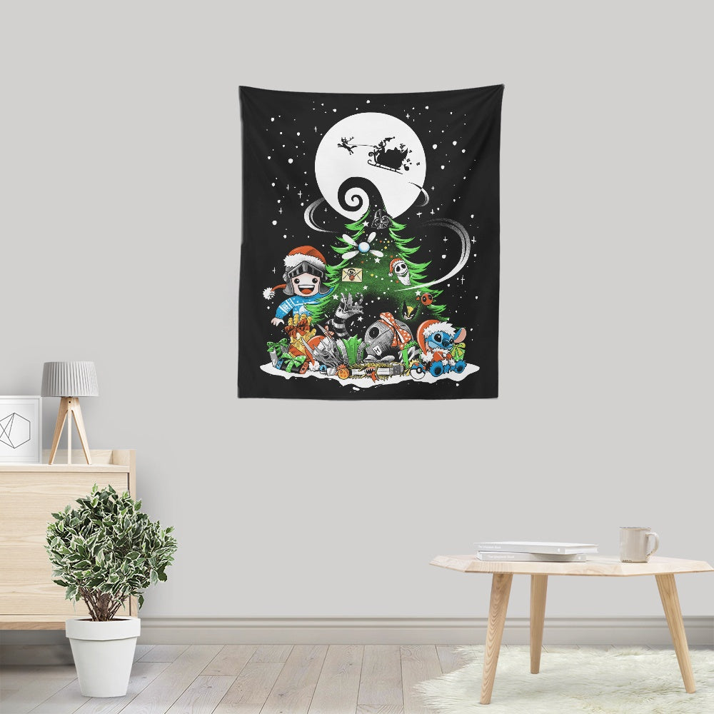 Christmas With Teerion - Wall Tapestry T-Shirts, Hoodie, Sweatshirt | CiraTrend.com (Image 3)