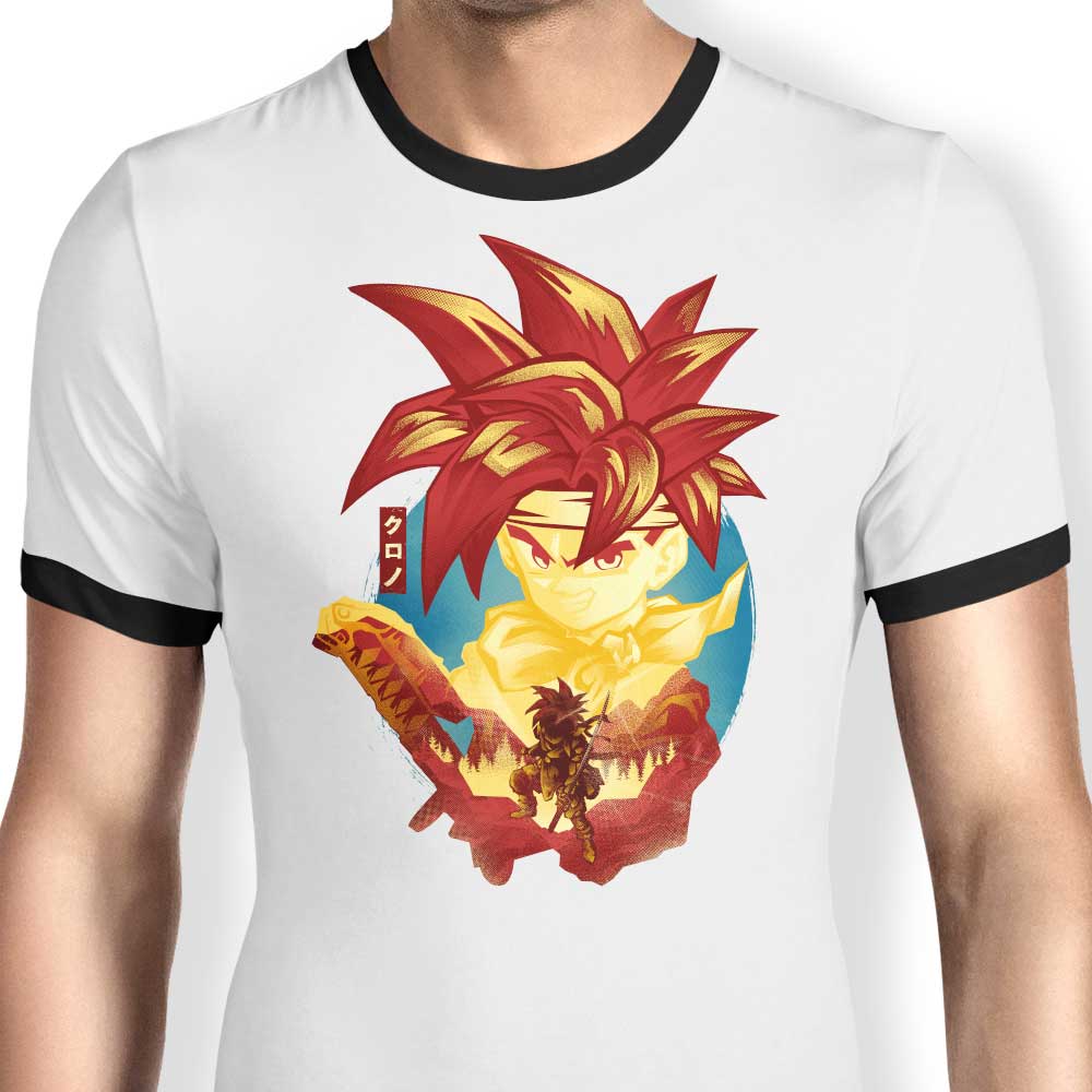 Chrono Attack - Ringer T-Shirt Hoodie, Sweatshirt | CiraTrend.com (Image 1)