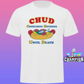 Chud Consuming Hotdogs Until Death Shirt