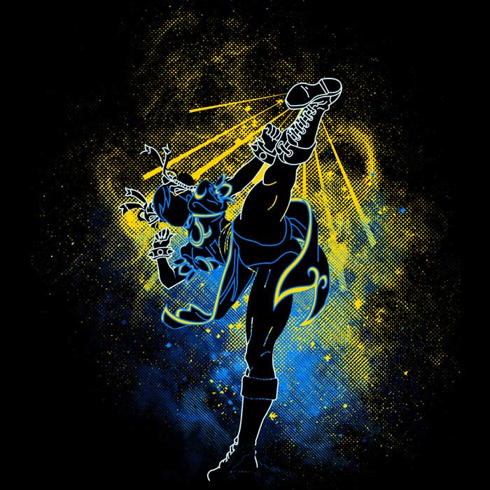 Chun Li Art - Women's Apparel T-Shirts, Hoodie, Sweatshirt | CiraTrend.com (Image 3)
