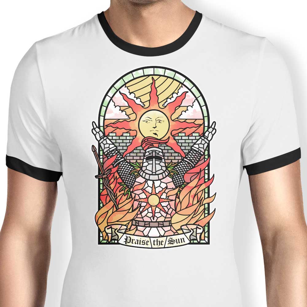 Church of the Sun - Ringer T-Shirt Hoodie, Sweatshirt | CiraTrend.com (Image 1)