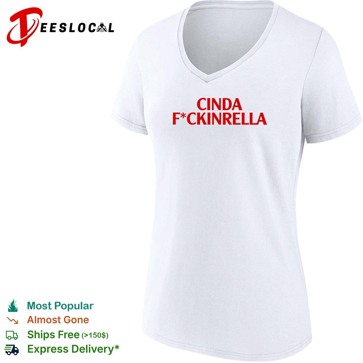 Cinda fckinrella shirt