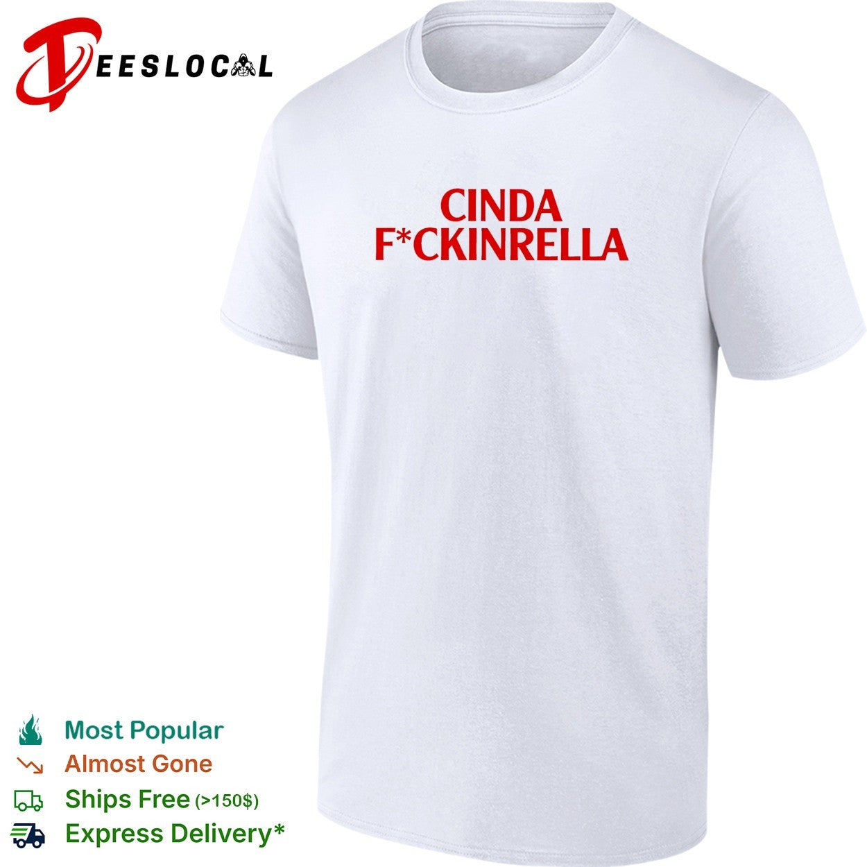 Cinda fckinrella shirt
