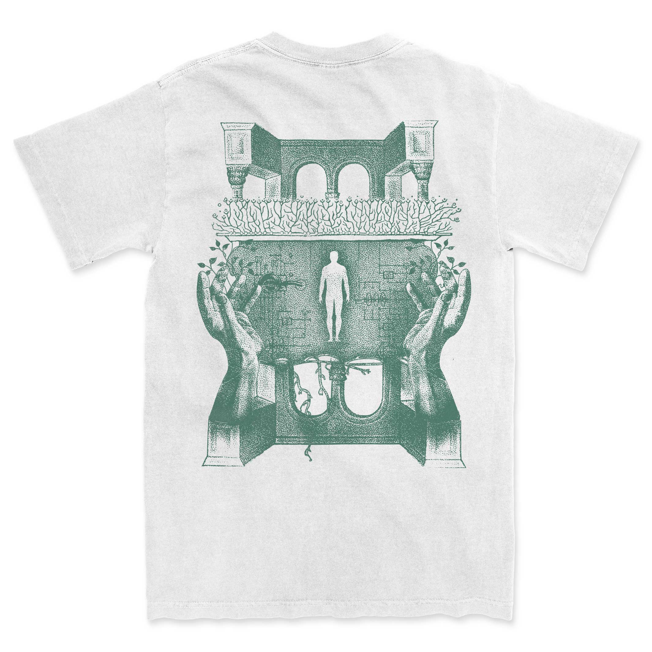 Inner Light Circuitry Tee Hoodie, Sweatshirt | CiraTrend.com (Image 3)
