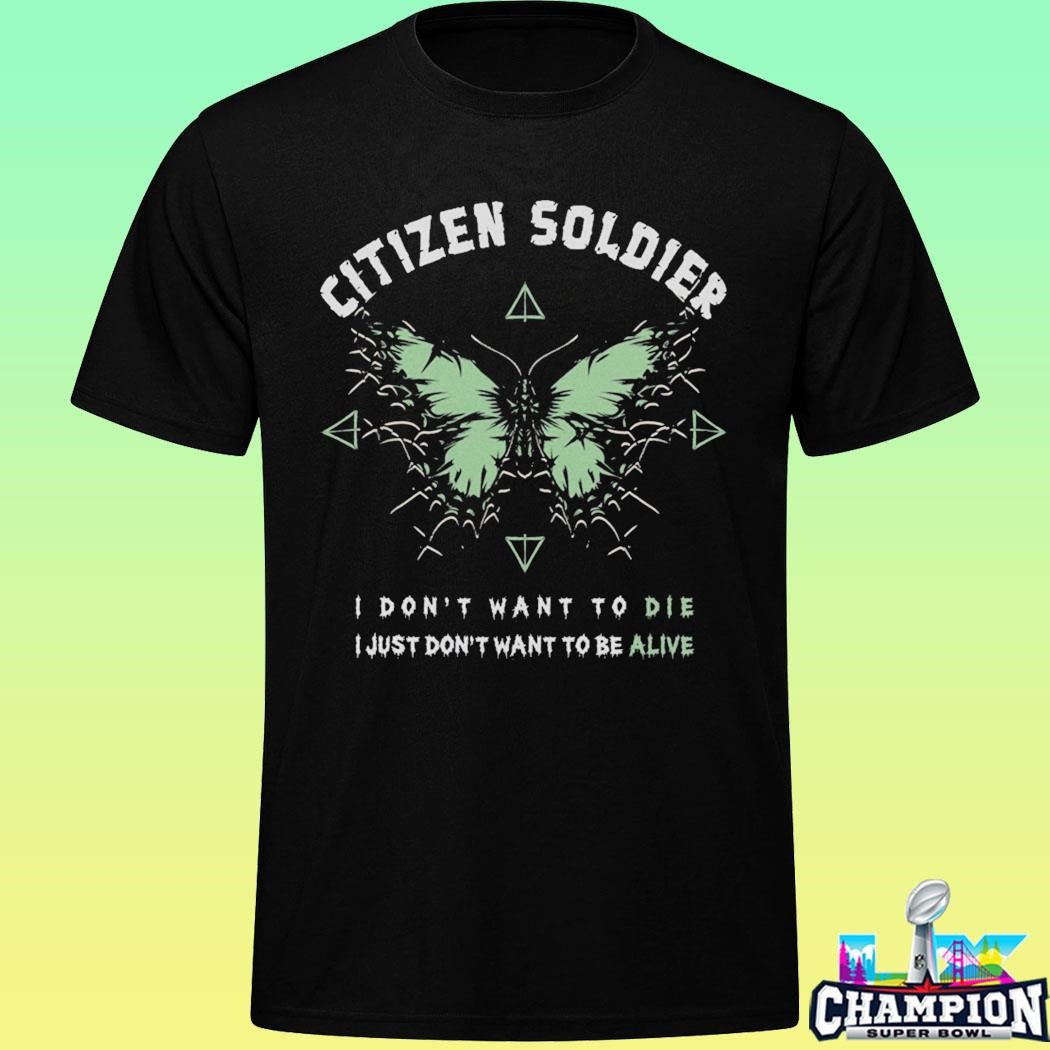 Citizen Soldier Dead Butterflies Shirt