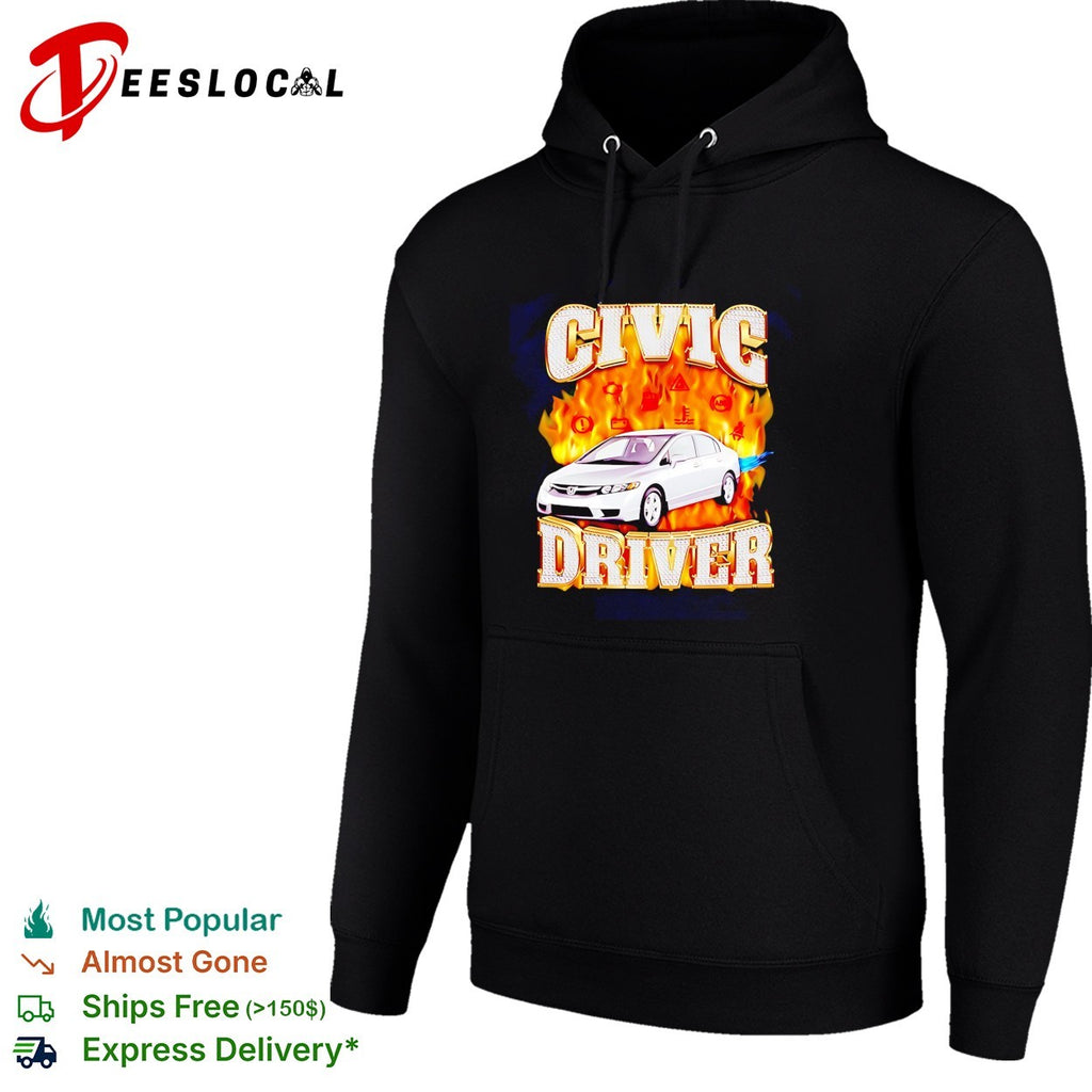 Civic Driver Honda Car JDM Automotive shirt