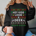 Clark Griswold Hey Kids Look A Deer Ugly Christmas Sweatshirt National Lampoon's Christmas Vacation Ugly Sweater Shirt Hoodie