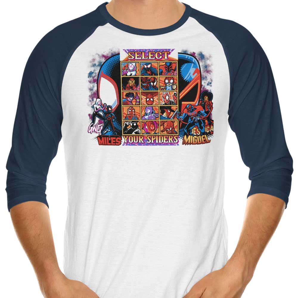 Clash Spiders 3 4 Sleeve T-Shirts, Hoodie, Sweatshirt