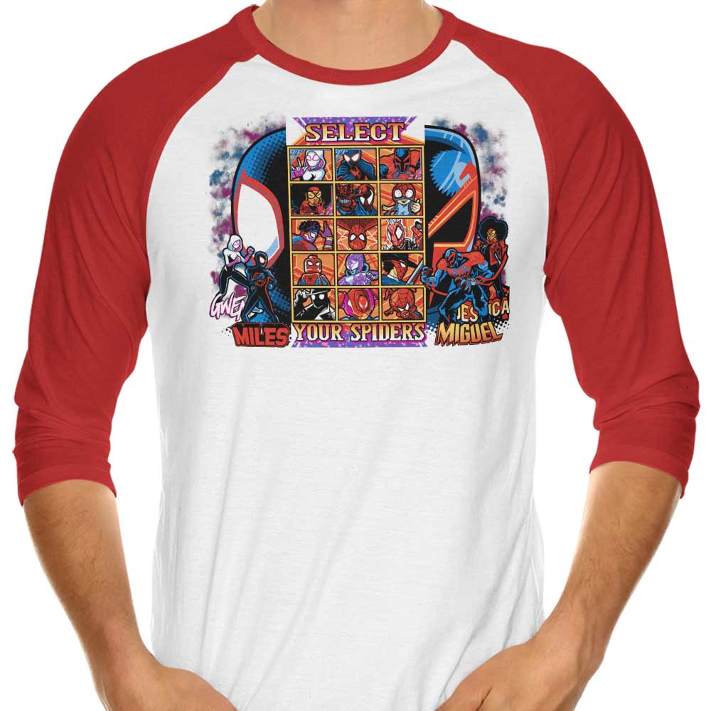 Clash Spiders 3 4 Sleeve T-Shirts, Hoodie, Sweatshirt