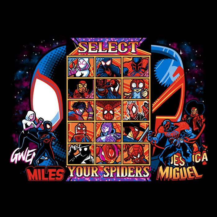 Clash of Spiders - Youth Apparel T-Shirts, Hoodie, Sweatshirt | CiraTrend.com (Image 2)