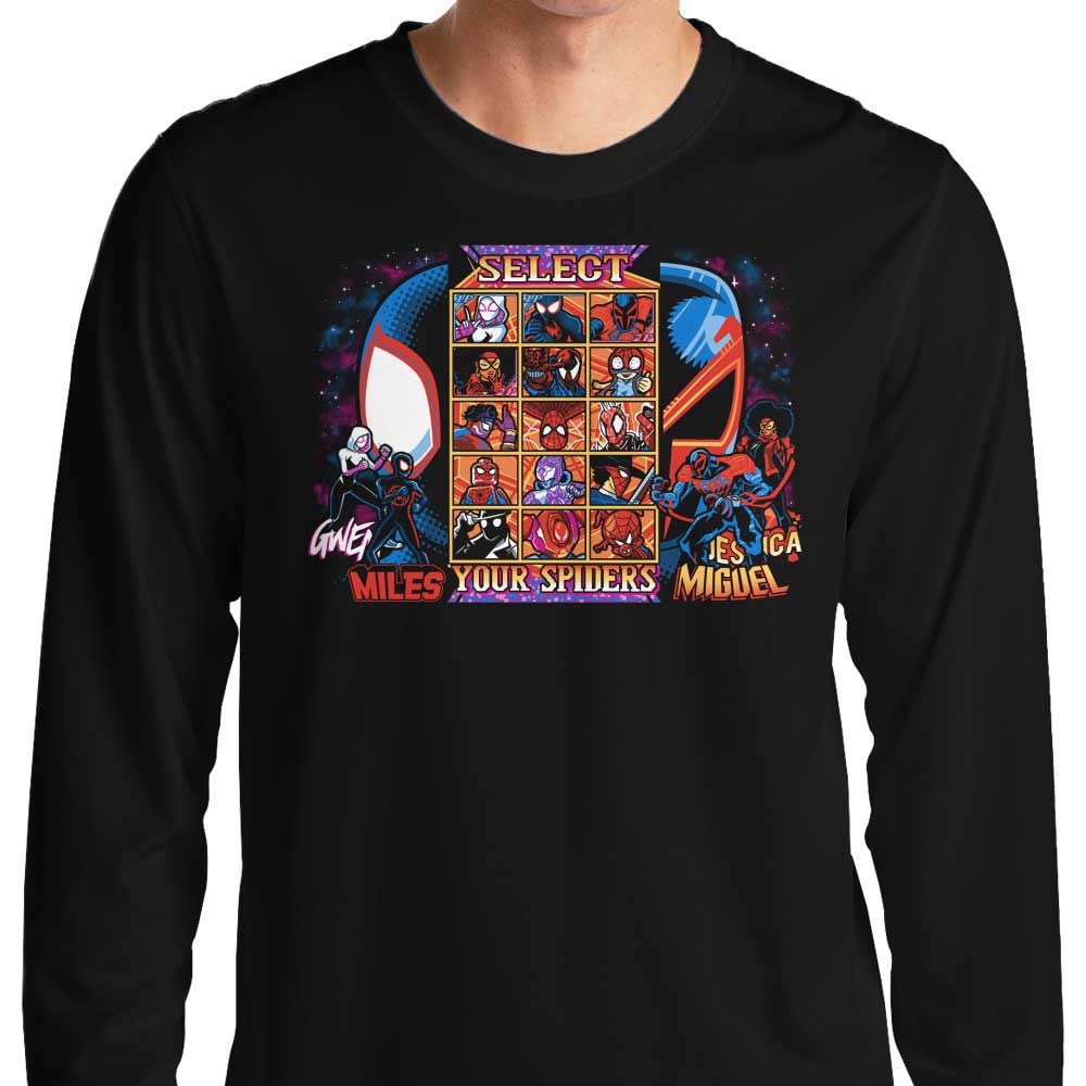 Clash Spiders Long Sleeve T-Shirts, Hoodie, Sweatshirt