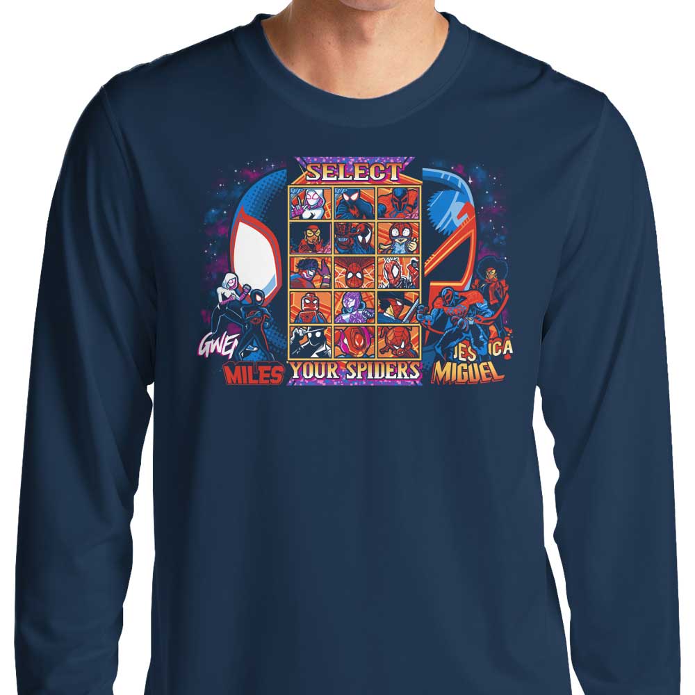Clash Spiders Long Sleeve T-Shirts, Hoodie, Sweatshirt