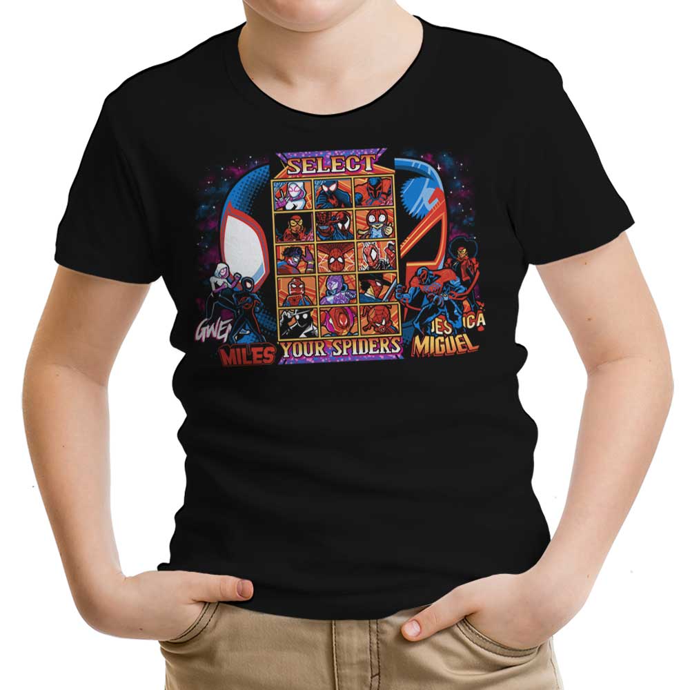 Clash of Spiders - Youth Apparel T-Shirts, Hoodie, Sweatshirt | CiraTrend.com (Image 1)