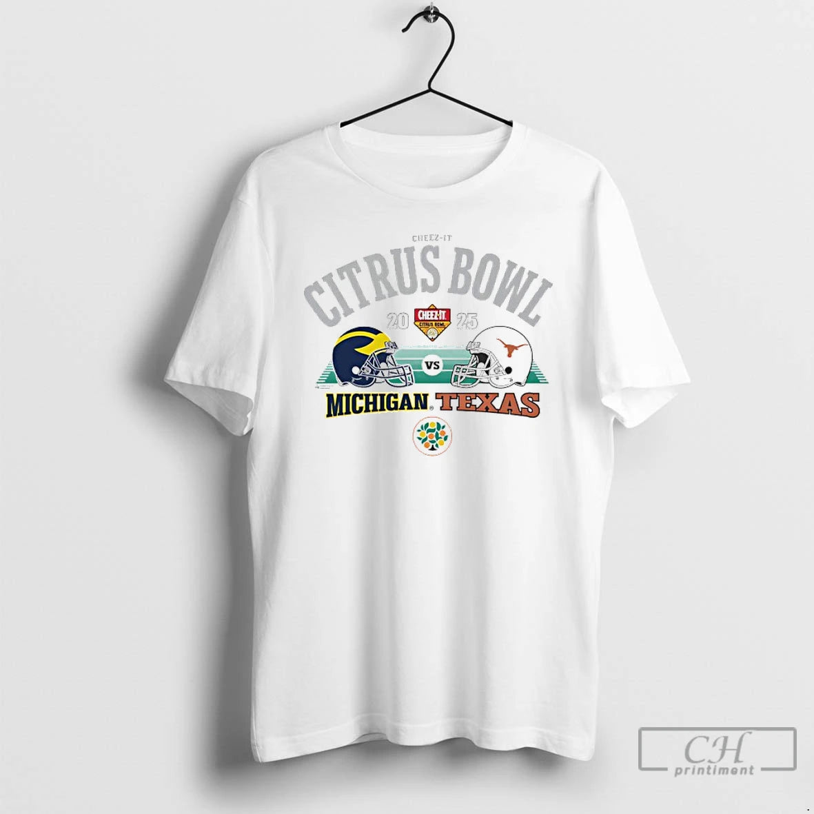 Classic 2025 Cheez It Citrus Bowl 2 Team Michigan Vs Texas Helmets T Shirts Sweater Hoodie, Sweatshirt | CiraTrend.com