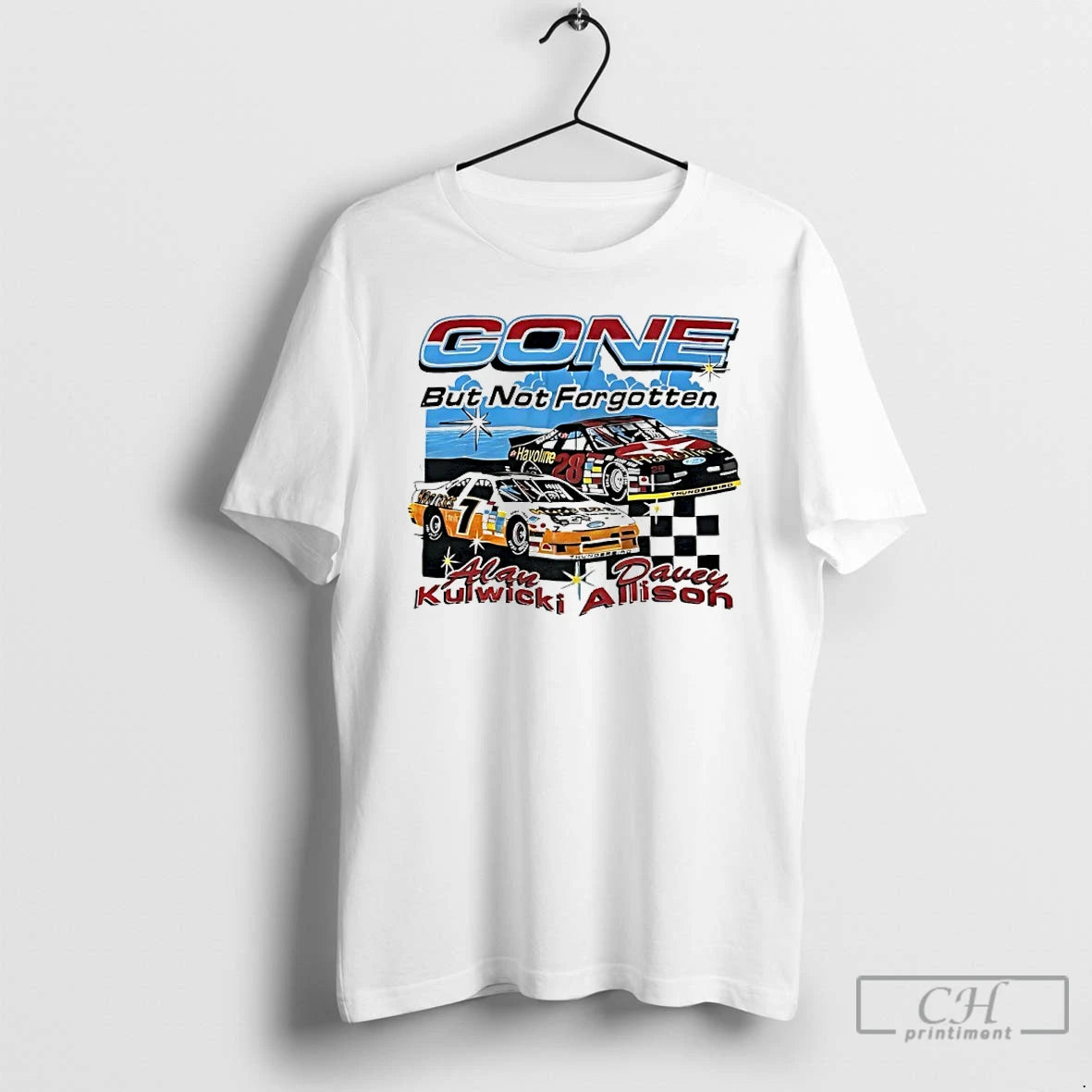 Classic Alan Kulwicki And Davey Allison Racing Gone But Not Forgotten Nascar 90s T Shirts Hoodie, Sweatshirt | CiraTrend.com