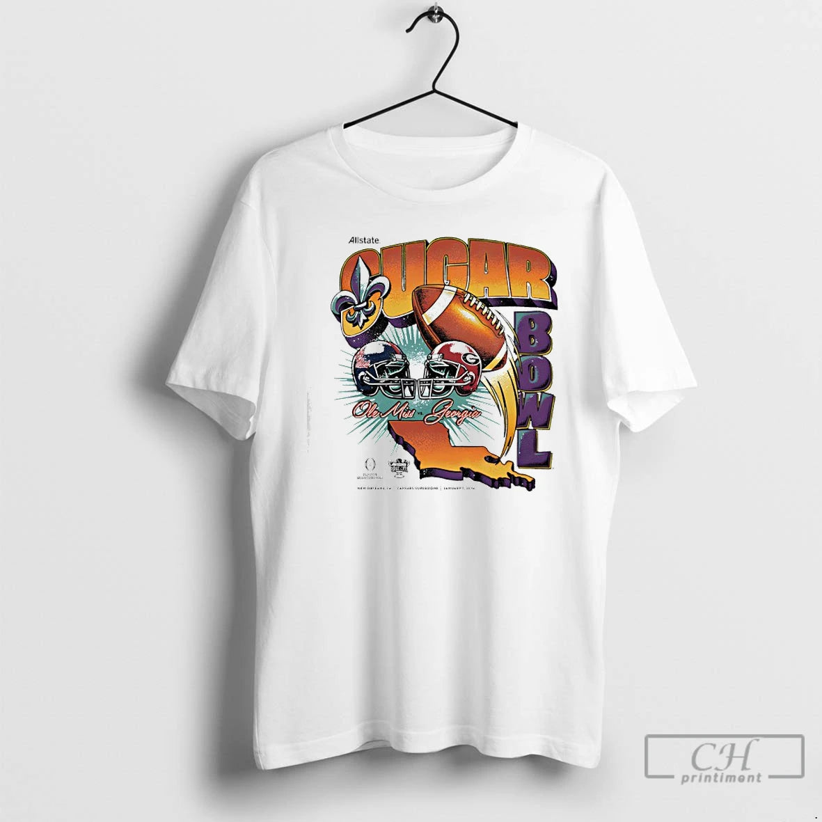 Classic Allstate Sugar Bowl 2026 Ole Miss Vs Georgia Vintage Matchup T-Shirts, Hoodie, Sweatshirt | CiraTrend.com