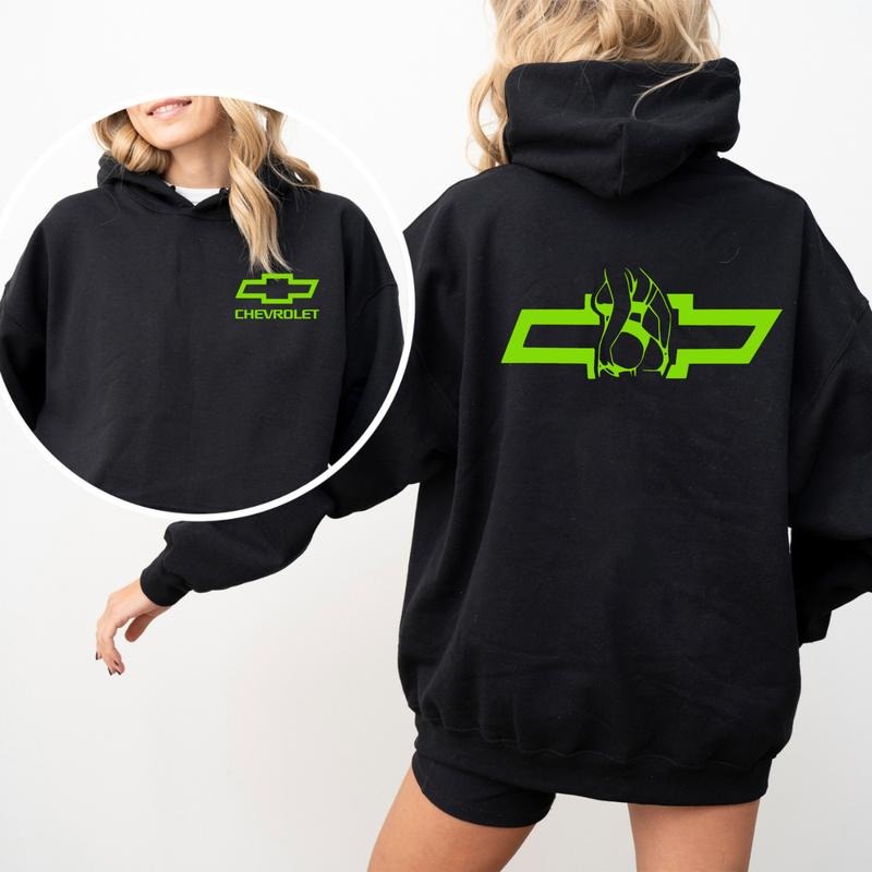 Classic American Muscle Car Girl Hoodie, Bold Retro Woman Graphic Hoodie, Unisex Streetwear Hoodie, Car Lover Gift Top,...