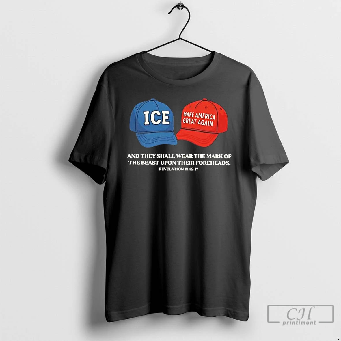 Classic And They Shall Wear The Mark Of The Beast Upon Foreheads Maga Ice T-Shirts, Hoodie, Sweatshirt | CiraTrend.com