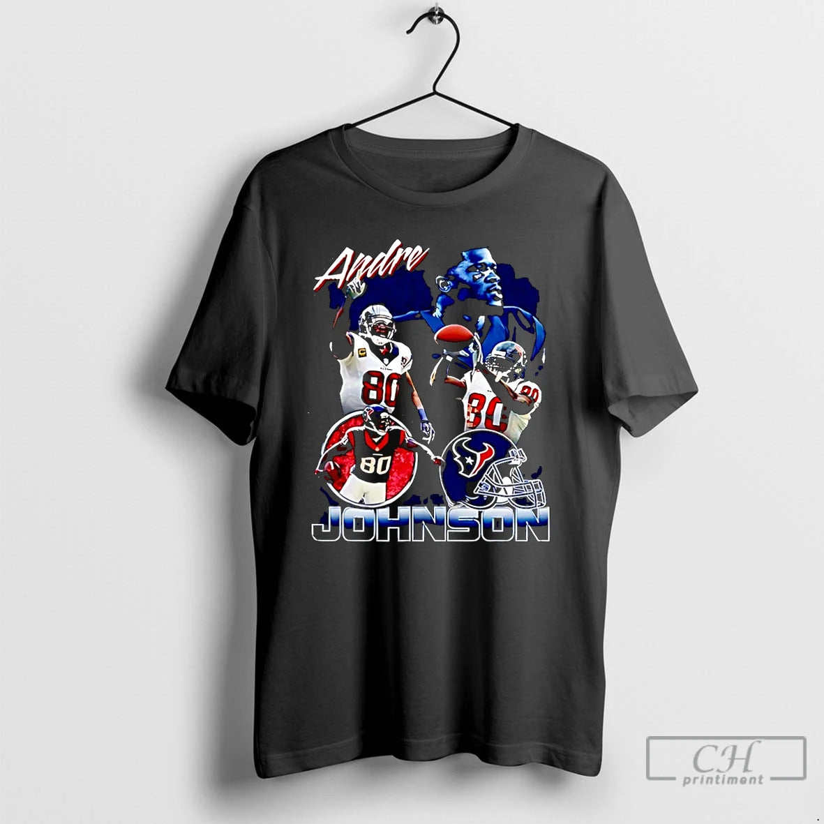 Classic Andre Johnson Houston Texans Player Collage Christmas T-Shirts, Hoodie, Sweatshirt | CiraTrend.com