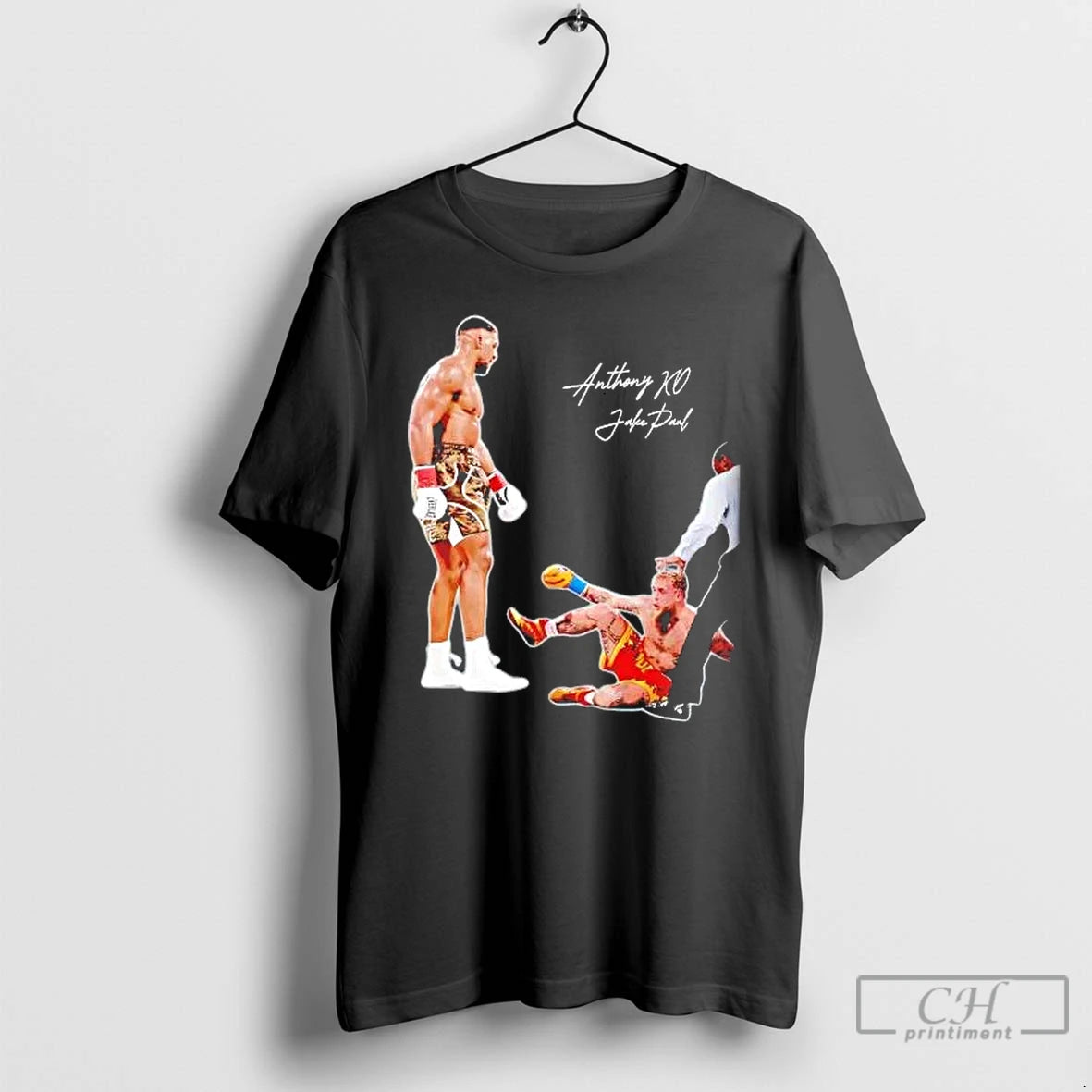 Classic Anthony Joshua Knockout Jake Paul T-Shirts, Hoodie, Sweatshirt | CiraTrend.com