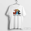 Classic Bart Simpsons Family Pets Animals Are Family T-Shirts, Hoodie, Sweatshirt | CiraTrend.com