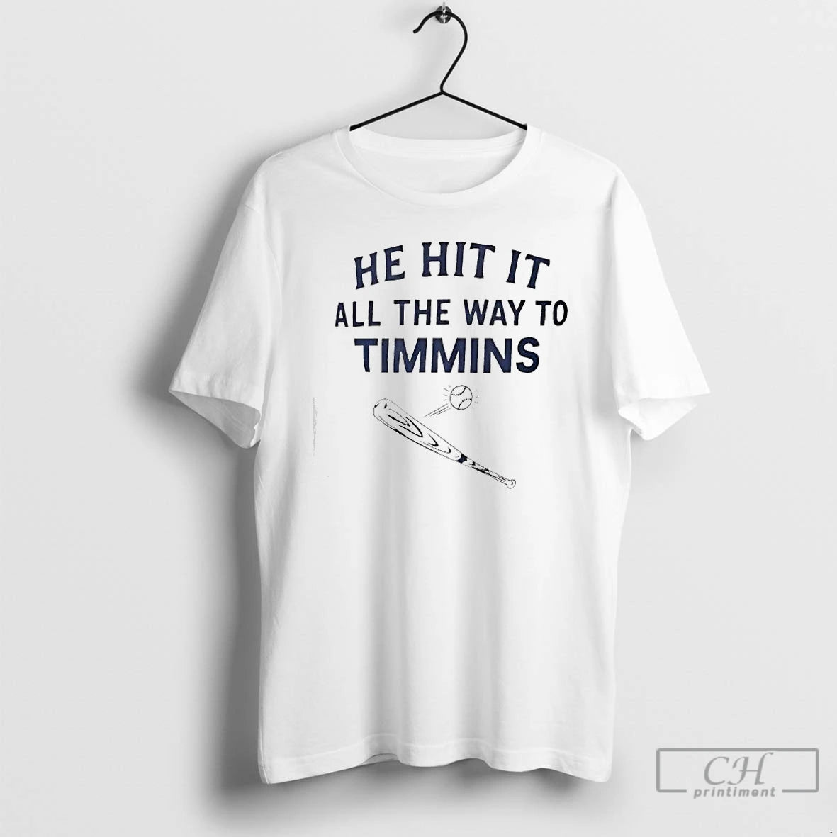 Classic Baseball Bat He Hit It All The Way To Timmins T-Shirts, Hoodie, Sweatshirt | CiraTrend.com