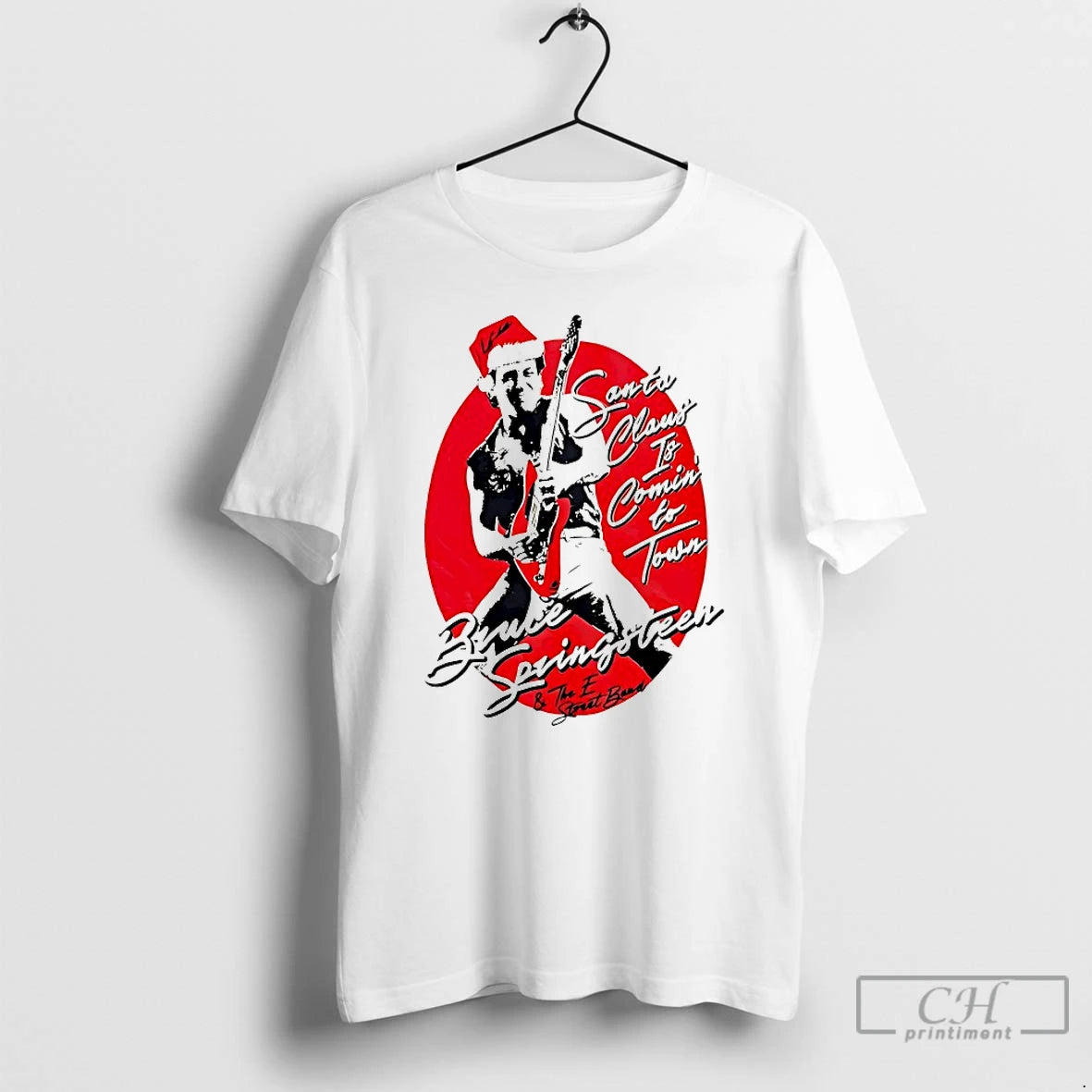 Classic Bruce Springsteen Santa Claus Is Coming To Town T-Shirts, Hoodie, Sweatshirt | CiraTrend.com