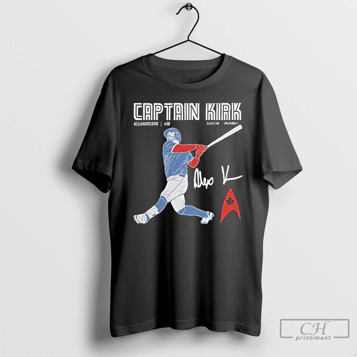 Classic Captain Alejandro Kirk Toronto Blue Jays Signature Long Sleve T Shirts Hoodie Longsleeve
