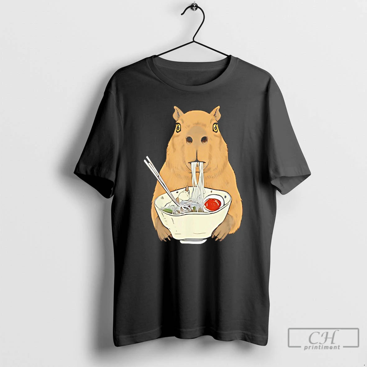 Classic Capybara Ramen Japanese T-Shirts, Hoodie, Sweatshirt | CiraTrend.com