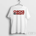 Classic Chicks On The Right Ringer T-Shirts, Hoodie, Sweatshirt | CiraTrend.com