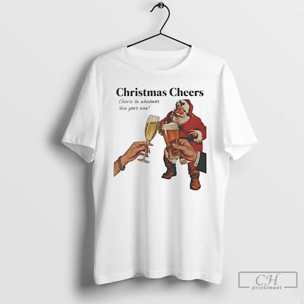 Classic Christmas Cheers To Whatever This Year Was T-Shirts, Hoodie, Sweatshirt | CiraTrend.com