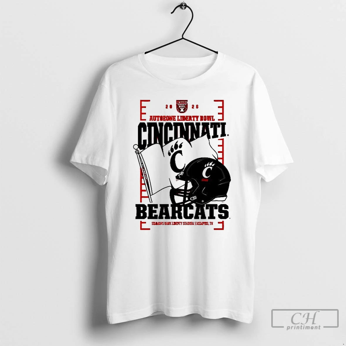 Classic Cincinnati Bearcats Autozone Liberty Bowl 2025 Helmet T-Shirts, Hoodie, Sweatshirt | CiraTrend.com